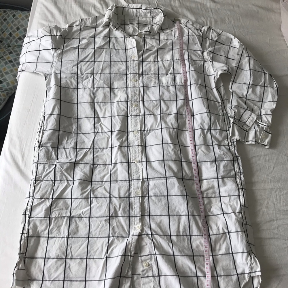 Muji organic cotton dress/jacket